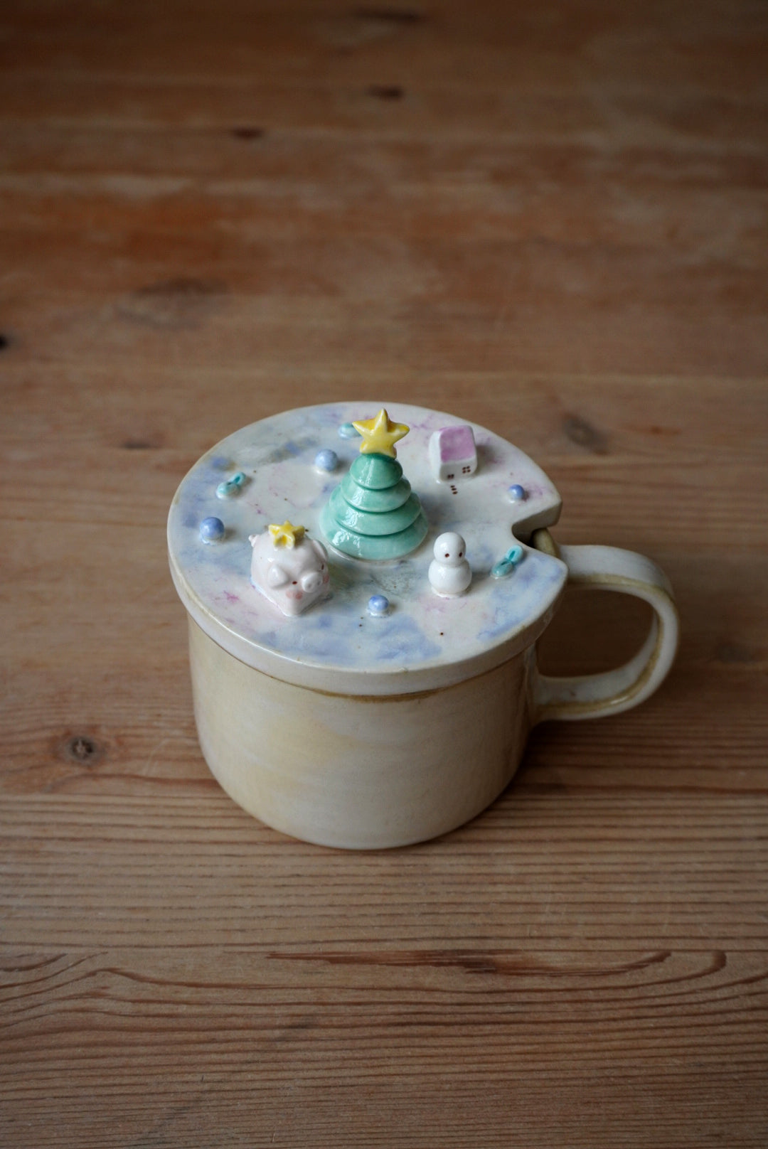 On Sale - Christmas Cup Piggy