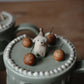 Lidded Cup - Peppermint Doggy