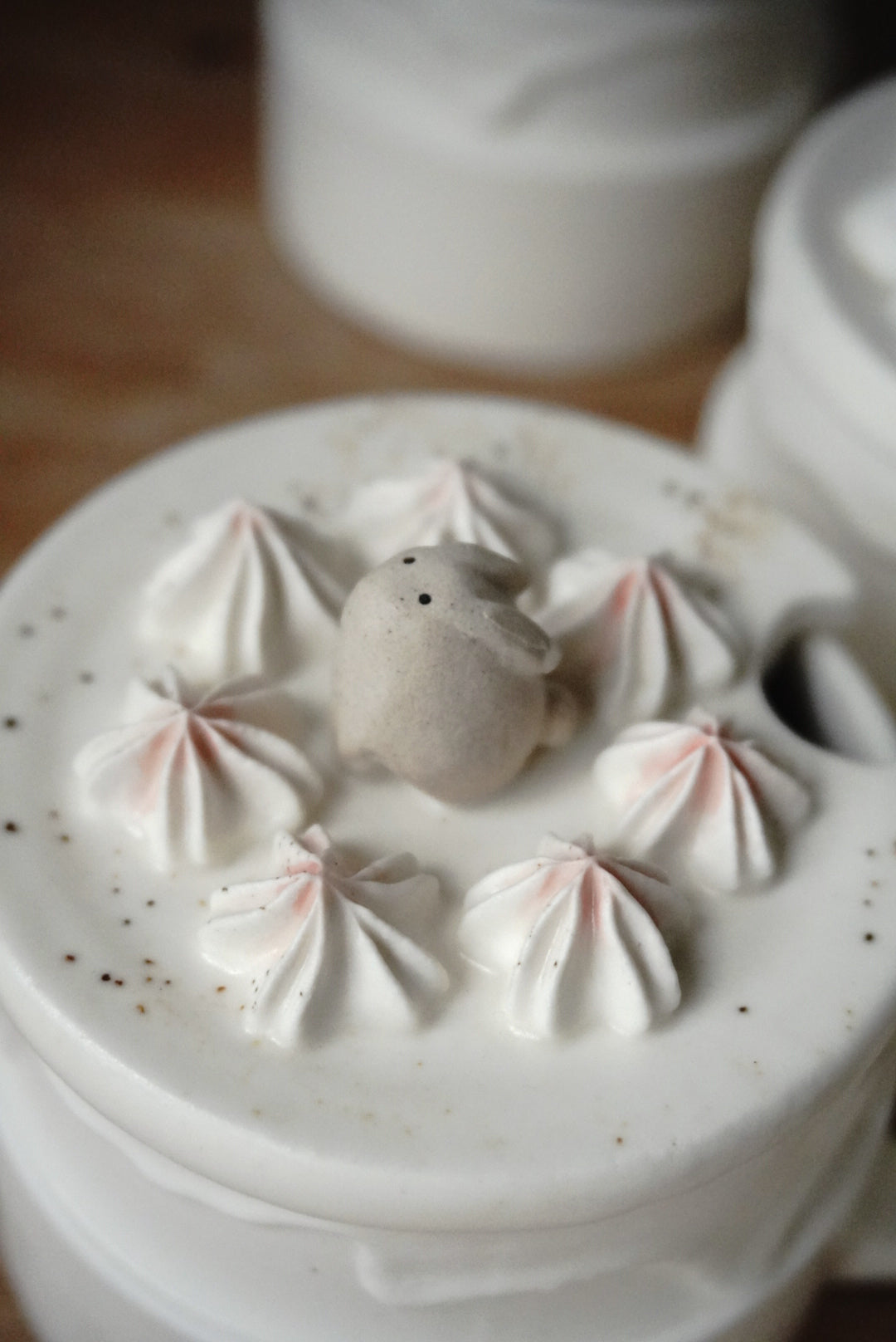 Lidded Cup - Rainbow Cake