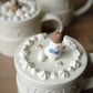 Lidded Cup - Creamy Vanilla Cat