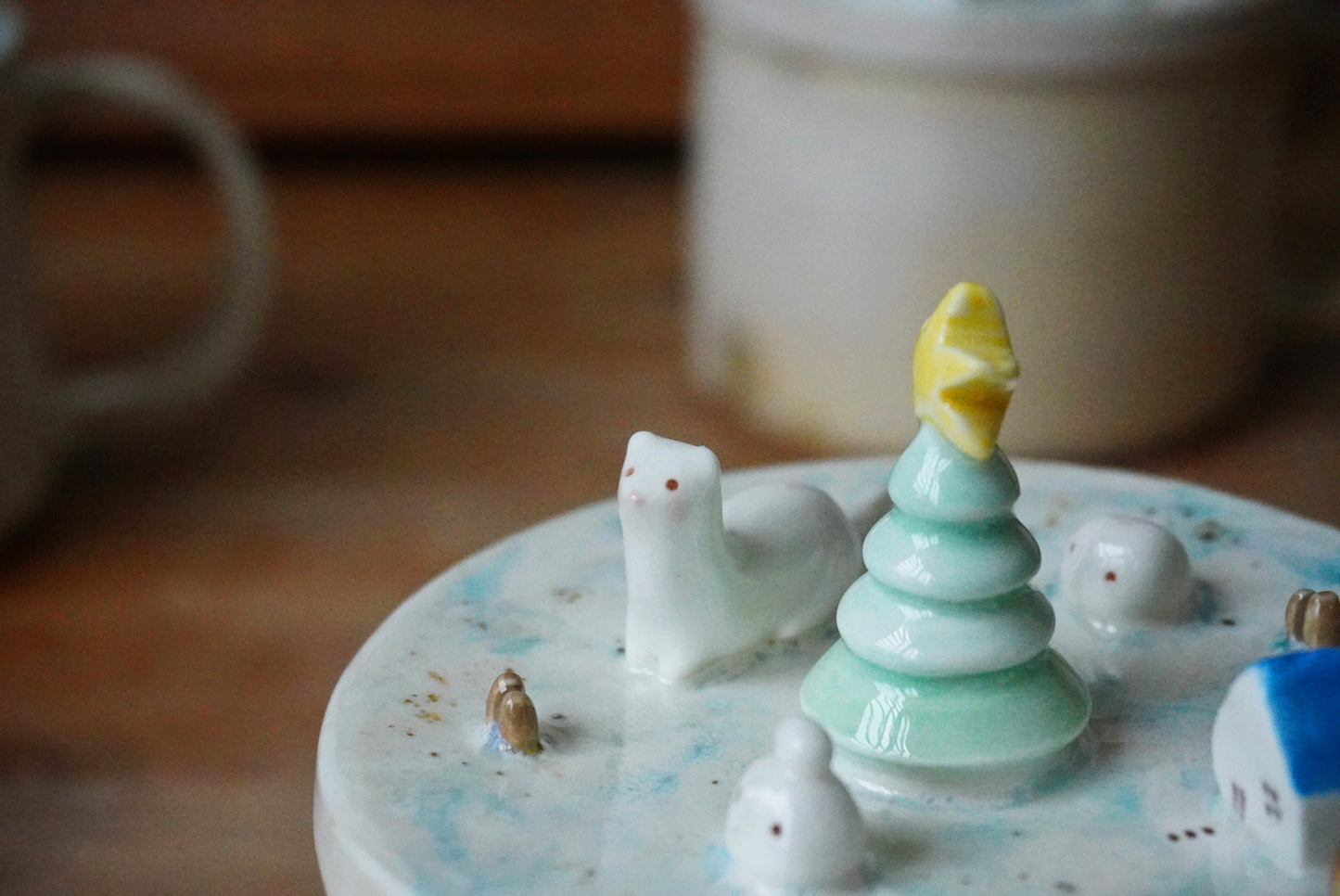 On Sale - Christmas Cup Weasel