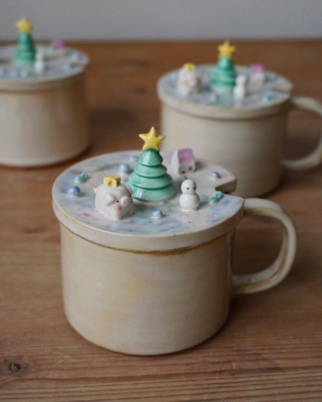 On Sale - Christmas Cup Piggy